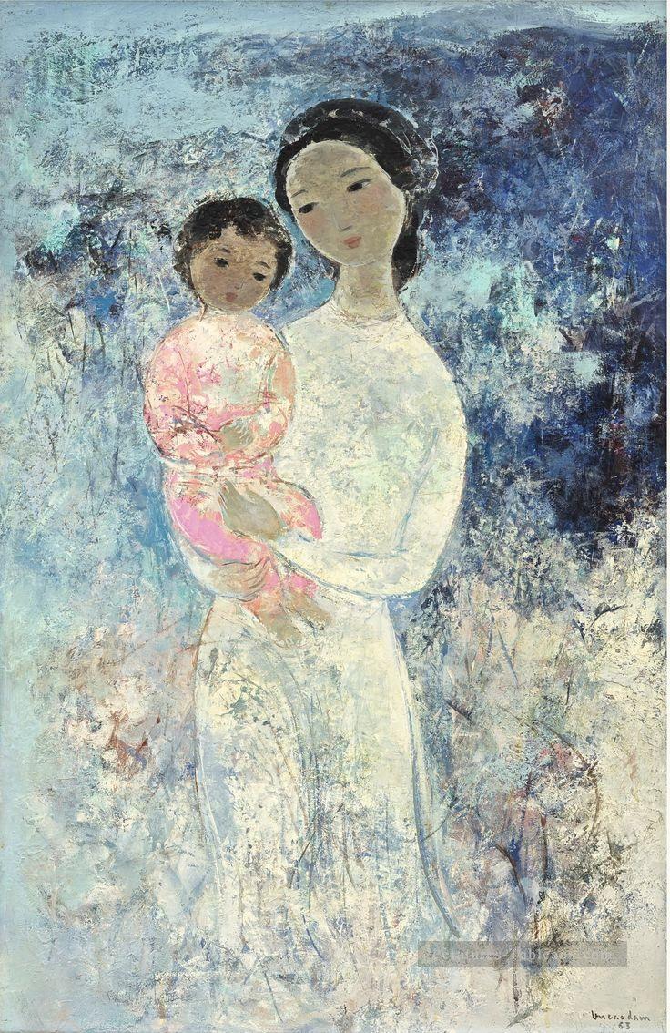 VCD Maternite Maternité Asiatique Peintures à l'huile